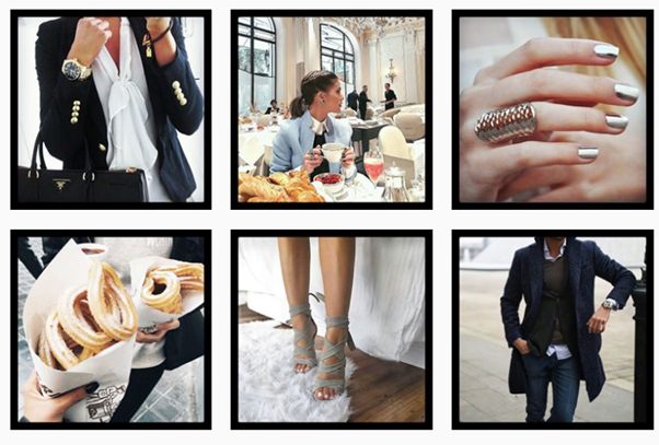 Ide Feeds Frame Hitam yang menawan