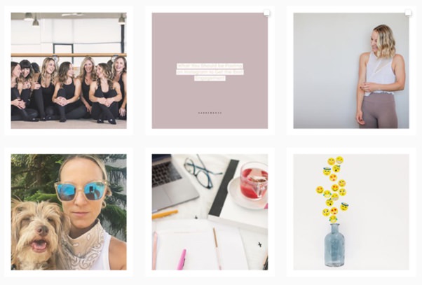 Tema Ide Feeds Frame Putih