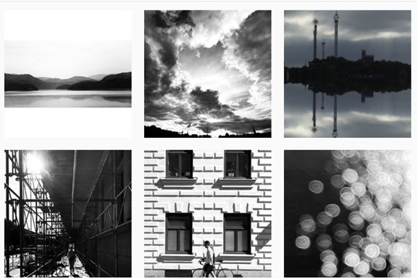 Ide feeds Instagram Monochrome